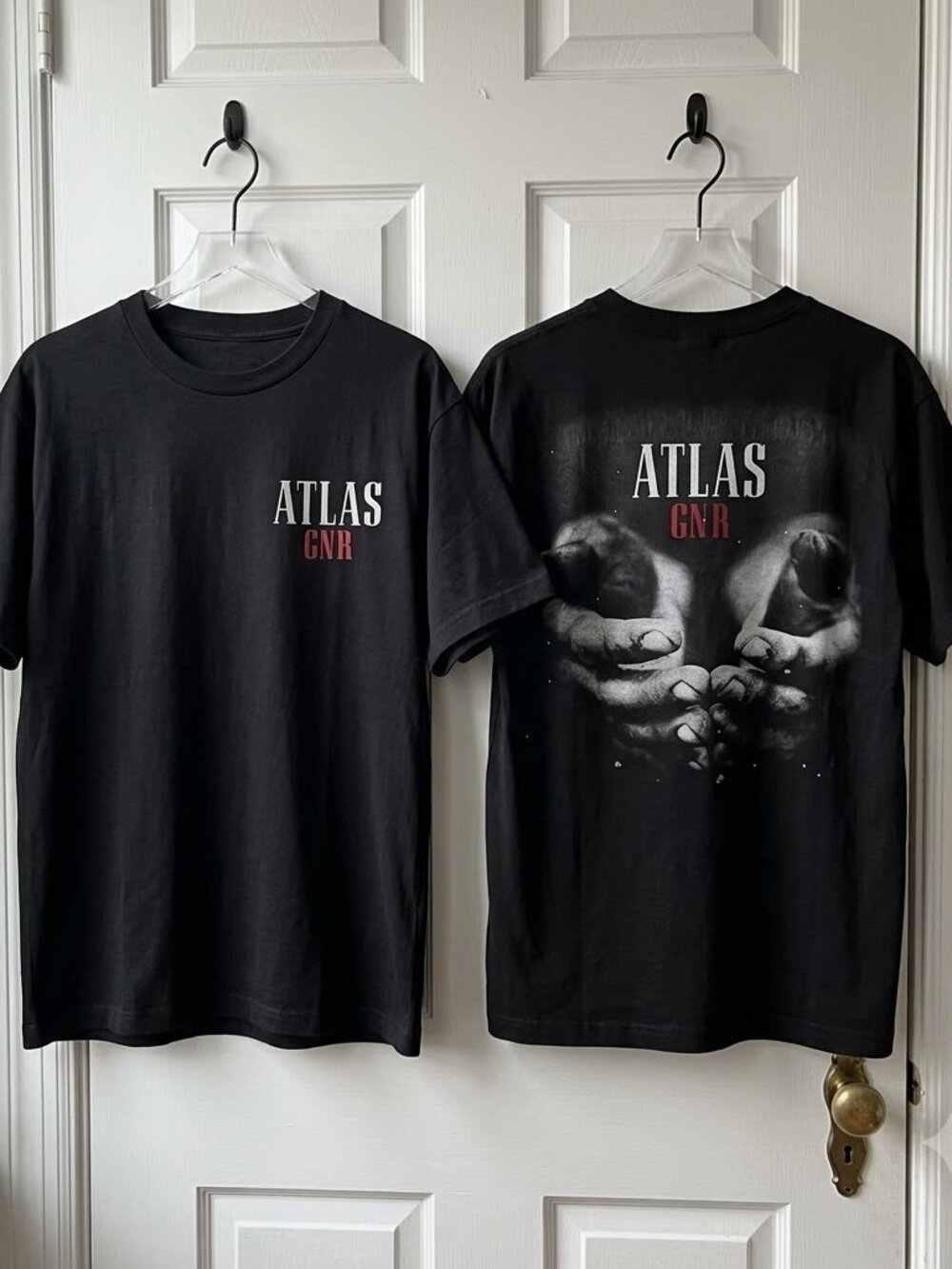 Guns N' Roses Atlas Black T-Shirt
